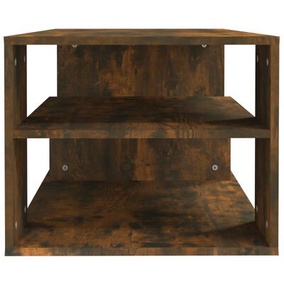 vidaXL Konferenční stolek kouřový dub 100x50x40 cm kompozitní dřevo