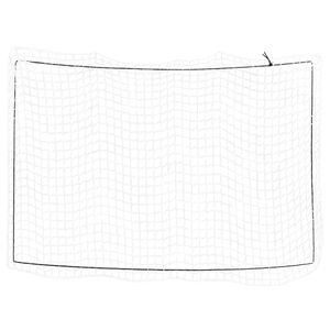 vidaXL S&iacute;ť na př&iacute;věsn&yacute; voz&iacute;k s elastick&yacute;m lanem b&iacute;l&aacute; 3,5 x 2,5 m PP