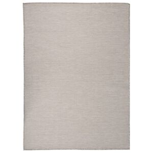 vidaXL Venkovn&iacute; hladce tkan&yacute; koberec 200x280 cm světle &scaron;ed&yacute;