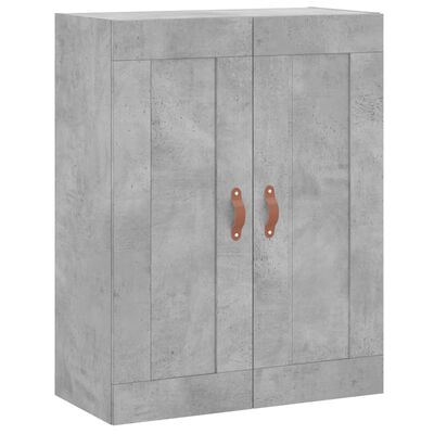 vidaXL Skříň highboard betonově šedá 69,5x34x180 cm kompozitní dřevo