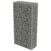 vidaXL Gabionov&aacute; zeď s kryty z pozinkovan&eacute; oceli 50 x 20 x 100 cm