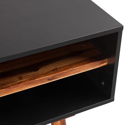 vidaXL TV stolek z masivního akáciového dřeva 120x35x50 cm