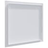 vidaXL Př&iacute;stupov&eacute; panely B&iacute;l&aacute; 30 x 30 cm ABS plast