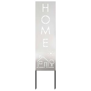 vidaXL Soukrom&iacute; na zahradě Řezac&iacute; Stř&iacute;brn&aacute; 32 x 140 cm Nerezov&aacute; ocel