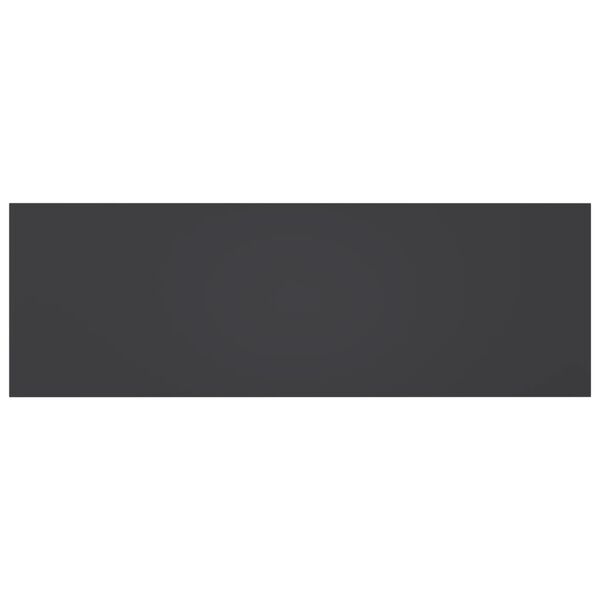 vidaXL Př&iacute;davn&eacute; police 4 ks &scaron;ed&eacute; 60 x 20 x 1,5 cm dřevotř&iacute;ska