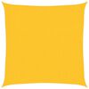 vidaXL St&iacute;n&iacute;c&iacute; plachta 160 g/m&sup2; žlut&aacute; 3,6 x 3,6 m HDPE