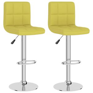 vidaXL Barov&eacute; židle 2 ks zelen&eacute; textil
