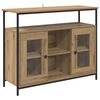 vidaXL Serv&iacute;rovac&iacute; skř&iacute;ň Artisanov&yacute; dub 100 x 35 x 80 cm