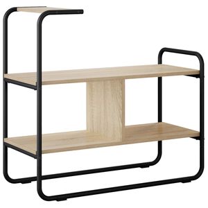 vidaXL Konzolov&yacute; stolek Dub sonoma 80 x 35 x 75 cm Kompozitn&iacute; dřevo