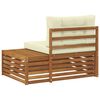 vidaXL Venkovn&iacute; koncov&yacute; pohovka s pol&scaron;t&aacute;řem Př&iacute;rodn&iacute; 115 x 83 x 73 cm