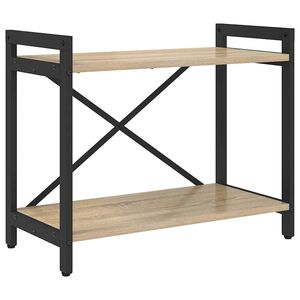 vidaXL Knihovna 60 x 30 x 50 cm Kompozitn&iacute; dřevo Sonoma dub