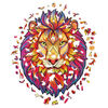 UNIDRAGON 700d&iacute;ln&eacute; dřevěn&eacute; puzzle Mysterious Lion Royal Size 42x54 cm