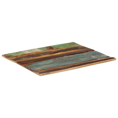 vidaXL Obdélníková stolní deska 70 x 80 cm 15–16 mm recyklované dřevo