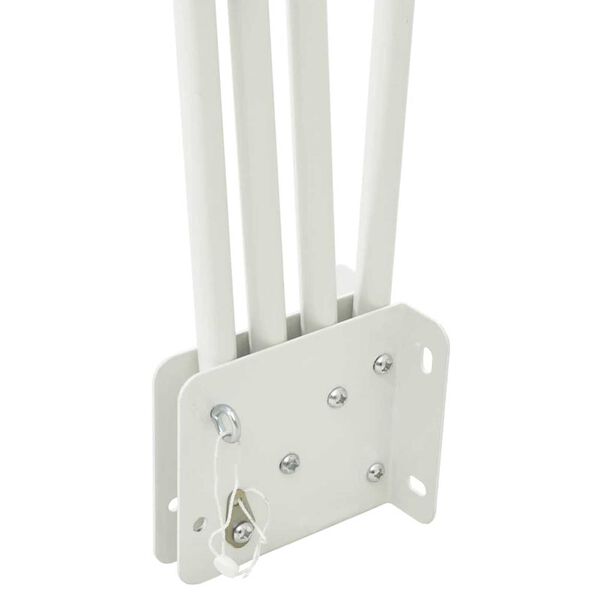 vidaXL Zástěna na balkon Černá 160 x 160 cm Polyester