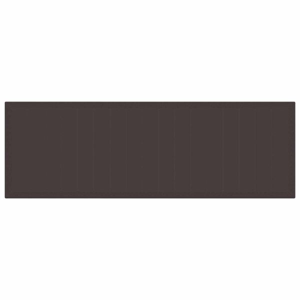 vidaXL Zahradn&iacute; j&iacute;deln&iacute; souprava s pol&scaron;t&aacute;řem 13 pcs Hněd&aacute; Ratan