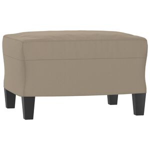 vidaXL Podnožka taupe 60 x 50 x 41 cm tkanina z mikrovl&aacute;kna