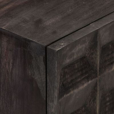 vidaXL Příborník černý 60 x 35 x 75 cm masivní mangovníkové dřevo