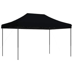 vidaXL Skl&aacute;dac&iacute; party stan pop-up čern&yacute; 440 x 292 x 315 cm