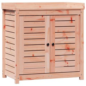 vidaXL Přesazovac&iacute; stůl s policemi 82,5x50x86,5 cm masivn&iacute; douglaska