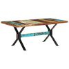 vidaXL J&iacute;deln&iacute; stůl 180 x 90 x 76 cm masivn&iacute; recyklovan&eacute; dřevo