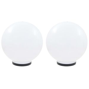 vidaXL Kulovit&eacute; LED lampy 2 ks koule 40 cm PMMA