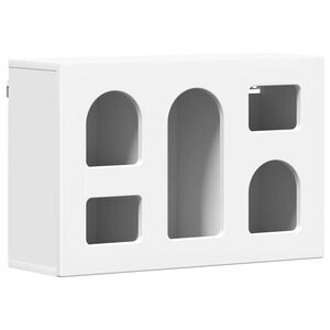 vidaXL Z&aacute;věsn&aacute; skř&iacute;ňka s polic&iacute; B&iacute;l&aacute; 60 x 20 x 40 cm kompozitn&iacute; dřevo