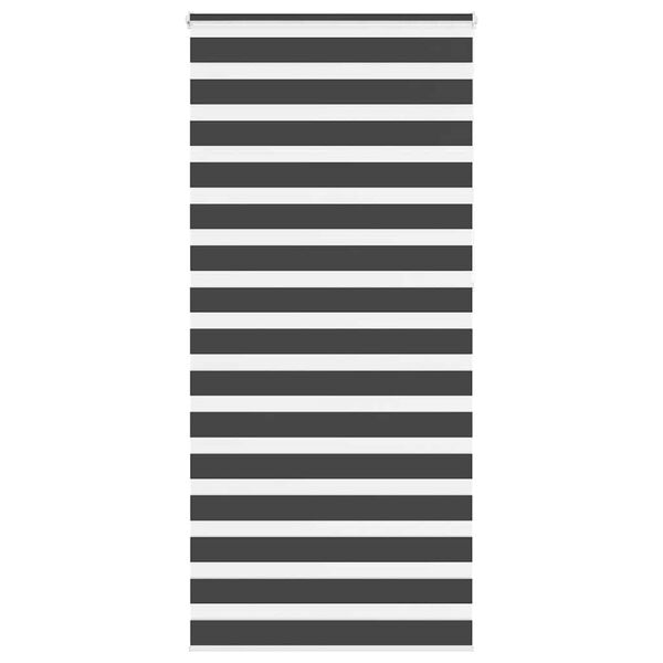 vidaXL Zebra roleta černá 95x230 cm šířka látky 90,9 cm polyester