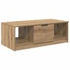vidaXL Konferenčn&iacute; stolek se z&aacute;suvkou Artisanov&yacute; dub 102 x 50 x 36 cm