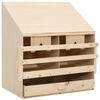 vidaXL Sn&aacute;&scaron;kov&eacute; hn&iacute;zdo 2 boxy 63 x 40 x 65 cm masivn&iacute; borovice