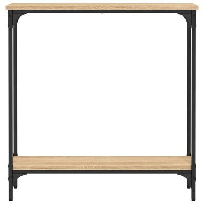 vidaXL Konzolový stolek dub sonoma 75 x 22,5 x 75 cm kompozitní dřevo