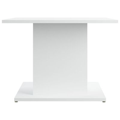 vidaXL Konferenční stolek bílý 55,5 x 55,5 x 40 cm dřevotříska