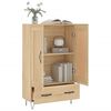 vidaXL Skř&iacute;ň highboard dub sonoma 69,5 x 31 x 115 cm kompozitn&iacute; dřevo