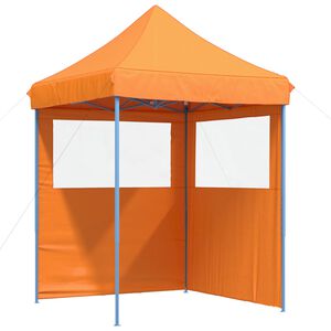 vidaXL Party Stan 200 x 200 x 306 cm Oranžov&aacute; Oxford l&aacute;tka