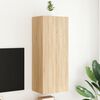 vidaXL N&aacute;stěnn&aacute; TV skř&iacute;ňka dub sonoma 40,5x30x102 cm kompozitn&iacute; dřevo