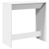 vidaXL Barov&yacute; stůl b&iacute;l&yacute; 102 x 50 x 103,5 cm kompozitn&iacute; dřevo