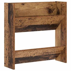 vidaXL Skř&iacute;ň na obuv 60 x 18 x 60 cm Kompozitn&iacute; dřevo Star&eacute; dřevo
