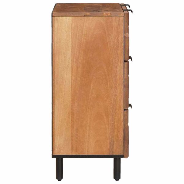 vidaXL Serv&iacute;rovac&iacute; skř&iacute;ň Ak&aacute;tov&aacute; hněd&aacute; povrchov&aacute; &uacute;prava