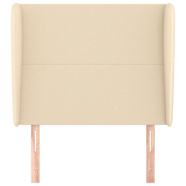 vidaXL Čelo postele typu u&scaron;&aacute;k kr&eacute;mov&eacute; 93x23x118/128 cm textil