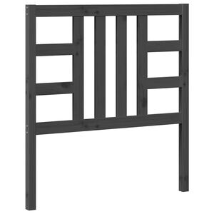 vidaXL Čelo postele &scaron;ed&eacute; 96 x 4 x 100 cm masivn&iacute; borovice