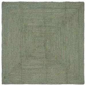 vidaXL Koberec do oblasti Olivově zelen&aacute; 120 x 120 cm juta