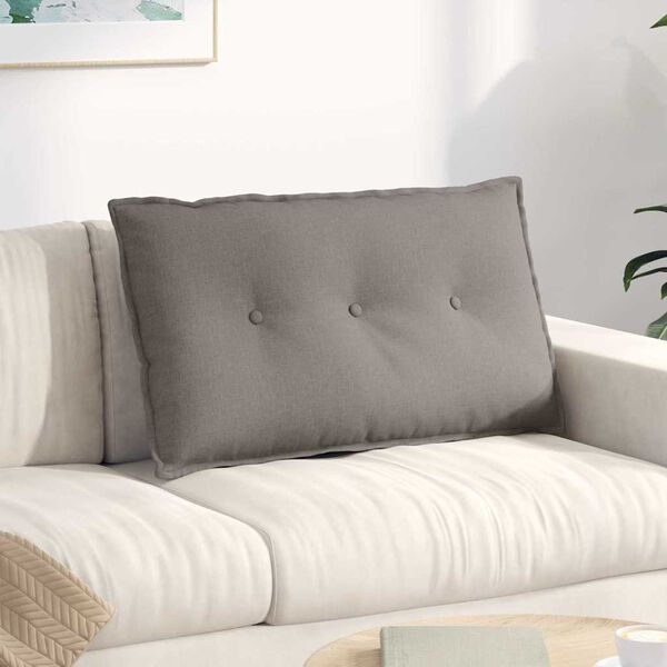 vidaXL Pol&scaron;t&aacute;ř na z&aacute;da Taupe 80 x 19 x 50 cm textil