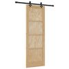 vidaXL Posuvn&eacute; dveře ORKDAL 73,5 x 211 cm Masivn&iacute; borovicov&eacute; dřevo