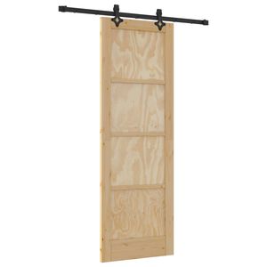 vidaXL Posuvn&eacute; dveře ORKDAL 73,5 x 211 cm Masivn&iacute; borovicov&eacute; dřevo