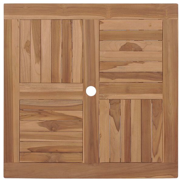 vidaXL Zahradn&iacute; j&iacute;deln&iacute; souprava 3 pcs Hněd&aacute; Masivn&iacute; ak&aacute;tov&eacute; dřevo