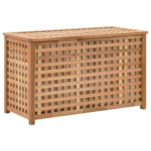 vidaXL Truhla na pr&aacute;dlo 77,5 x 37,5 x 46,5 masivn&iacute; ořechov&eacute; dřevo