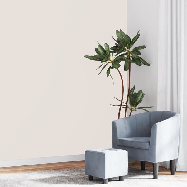 vidaXL Tapeta 3D jednobarevná krémová 10 x 0,53 m vliesová