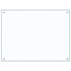 vidaXL Kuchyňsk&yacute; panel průhledn&yacute; 80 x 60 cm tvrzen&eacute; sklo