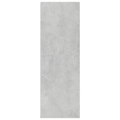 vidaXL Botník betonově šedý 54 x 34 x 100,5 kompozitní dřevo