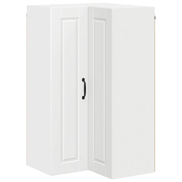 vidaXL Kuchyňsk&aacute; skř&iacute;ň s polic&iacute; B&iacute;l&aacute; 57 x 57 x 100 cm kompozitn&iacute; dřevo