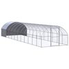 vidaXL Venkovn&iacute; klec pro kuřata 3 x 12 x 2 m pozinkovan&aacute; ocel